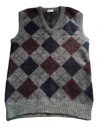 Saint Laurent Grey Wool Knitwear & Sweatshirts