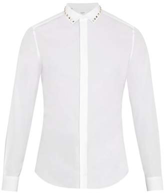 Valentino Rockstud Untitled #5 single-cuff cotton shirt