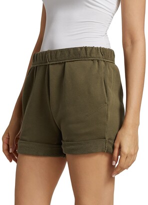 Frame Rolled-Cuff Organic Cotton Shorts