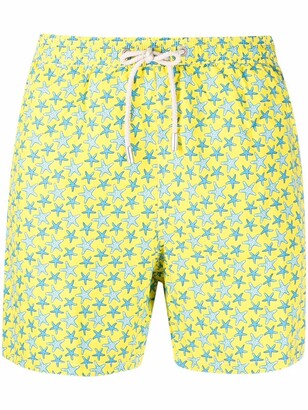 MC2 Saint Barth Starfish-Print Swim Shorts