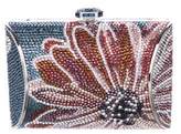 Thumbnail for your product : Judith Leiber Crystal-Embellished MinaudiÃ ̈re Blue Crystal-Embellished MinaudiÃ ̈re