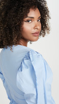 Thumbnail for your product : Brock Collection Puff Sleeve Peplum Blouse