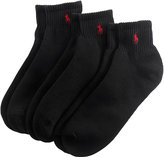 Thumbnail for your product : Ralph Lauren Quarter Sock 3-Pack