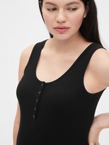 Thumbnail for your product : Gap Maternity Ribbed Henley Tank Top