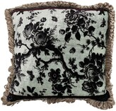 Thumbnail for your product : Pierre Louis Mascia Floral-Print Velvet Cushion