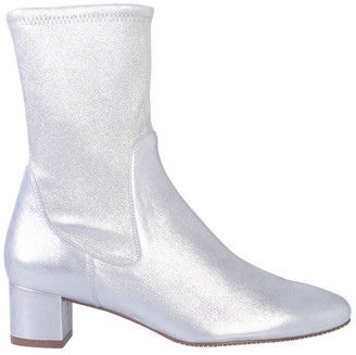 stuart weitzman metallic boots