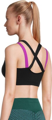 Wide Strap Bras With Back Support