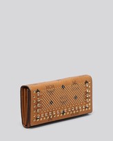 Thumbnail for your product : MCM Wallet - Studded Visetos 3 Fold Continental