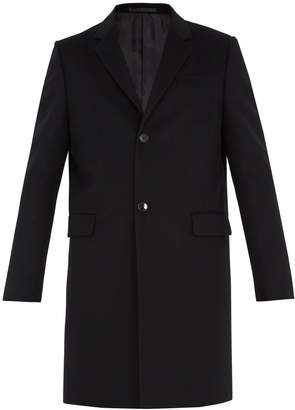 Valentino Single-breasted cashmere-blend overcoat