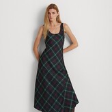Thumbnail for your product : Lauren Ralph Lauren Ralph Lauren Plaid Satin Charmeuse Dress