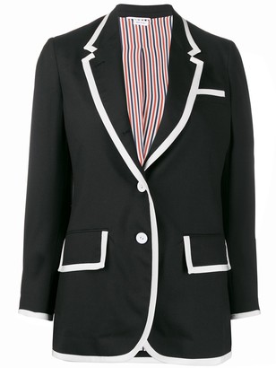Thom Browne Super 120s plain weave jacket