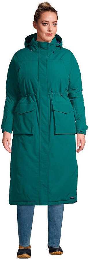 plus size stadium coat