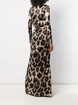 Thumbnail for your product : Philipp Plein Long Animal Print Dress