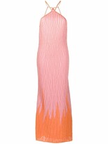 Thumbnail for your product : M Missoni Halterneck Lurex-Detail Knit Dress