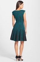 Thumbnail for your product : Tadashi Shoji Embroidered Neoprene Fit & Flare Dress
