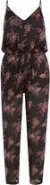 Thumbnail for your product : Mes Demoiselles Printed Silk Jumpsuit