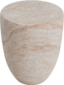 Latitude Run Outdoor/Indoor Lightweight Concrete Side Table Perfect For Modern And Versatile Use In Any Setting.