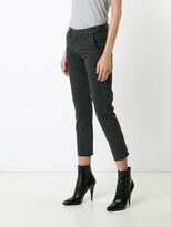 Thumbnail for your product : Nili Lotan Skinny Fit Cropped Trousers