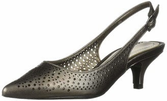 pewter slingback heels