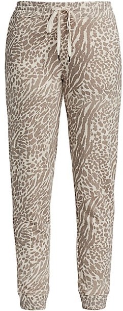 leopard sweatpants womens
