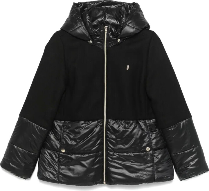 Herno Kids Panelled Coat