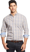 Thumbnail for your product : Club Room Long-Sleeve Plaid Shirt