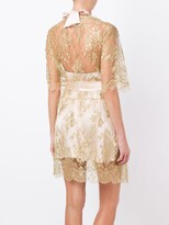 Thumbnail for your product : Gilda and Pearl Harlow sheer lace robe