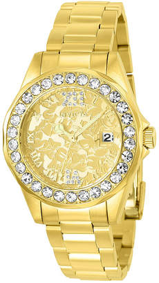 Invicta Womens Gold Tone Bracelet Watch-22870