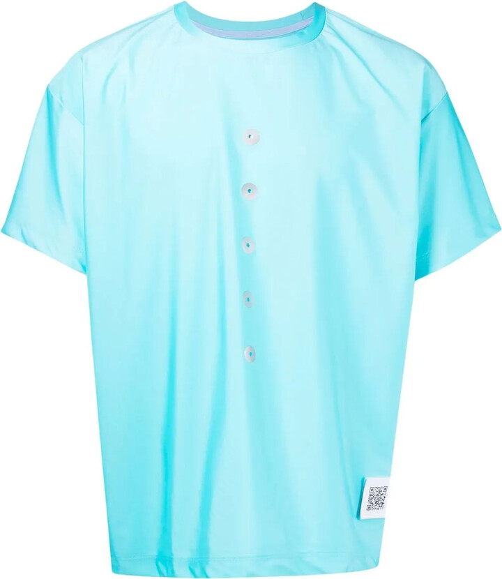 Fumito Ganryu floral detail T-shirt