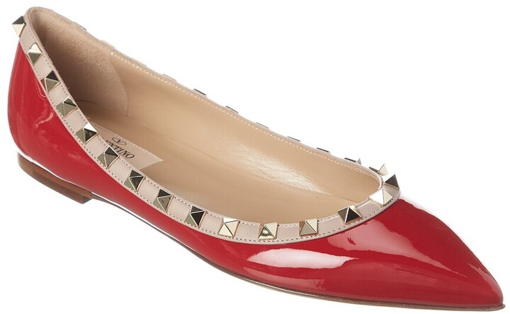 Red Valentino Flat Shoes | Shop The Largest Collection | ShopStyle
