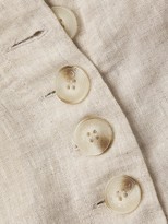 Thumbnail for your product : SUBOO Cecile Wide-Leg Linen & Cotton Trousers