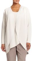 Thumbnail for your product : Eileen Fisher Eileen Fisher, Sizes 14-24 Silk & Cotton Long Cardigan