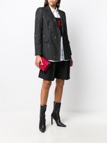 Thumbnail for your product : Versace GV Signature pinstripe blazer