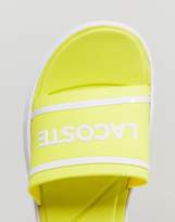 Thumbnail for your product : Lacoste L.30 Sliders 118 2 In Yellow