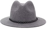 Thumbnail for your product : Forever 21 braided trim wool fedora