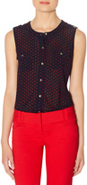 Thumbnail for your product : The Limited Printed Mesh Sleeveless Layering Top