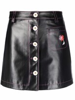 Thumbnail for your product : Cormio Aurora leather mini skirt