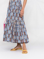 Thumbnail for your product : La DoubleJ Sleeveless Tiered-Skirt Dress