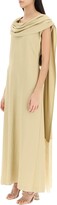 Thumbnail for your product : By Malene Birger 'cressida' Long Dress With Draped Sash
