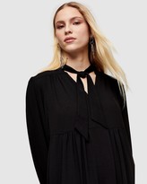Thumbnail for your product : Topshop Tiered Chuck On Dress