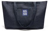 Thumbnail for your product : Raf Simons Logo-patch Denim Tote Bag - Navy