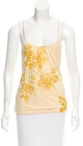 Thumbnail for your product : Dries Van Noten Printed Sleeveless Top