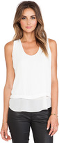 Thumbnail for your product : Rebecca Taylor Layered Tank Top