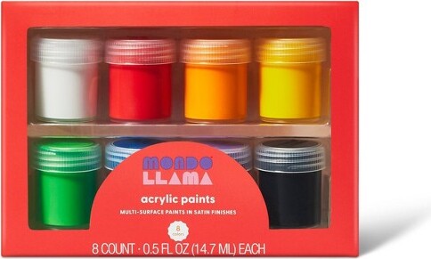 2oz Satin Acrylic Paint - Mondo Llama™ : Target