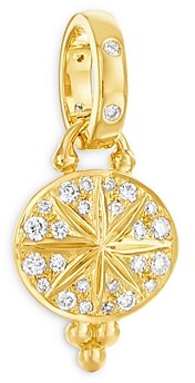 Temple St. Clair 18K Yellow Gold Celestial Diamond Mini Sorcerer Pendant