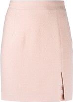 Thumbnail for your product : Alessandra Rich High-Waisted Mini Skirt