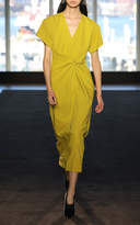 Thumbnail for your product : Narciso Rodriguez Wool Crepe Tie Dress
