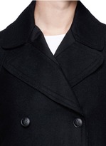 Thumbnail for your product : Nobrand 'Stanley' oversize double breasted peacoat