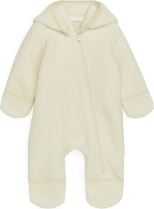Arket Hooded Pile Overall - ShopStyle Girls' Onesies
