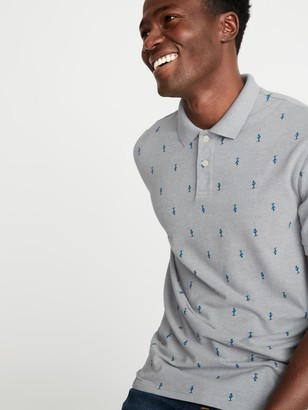 Old Navy Moisture-Wicking Printed Pro Polo for Men